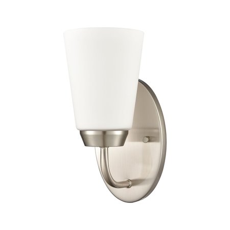 Thomas Winslow 105'' High 1Light Sconce, Brushed Nickel CN310122